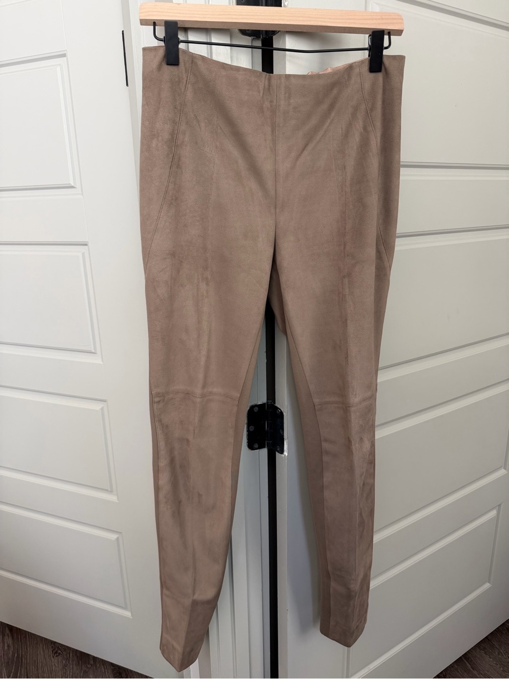 Etcetera Faux Suede Skinny Pants